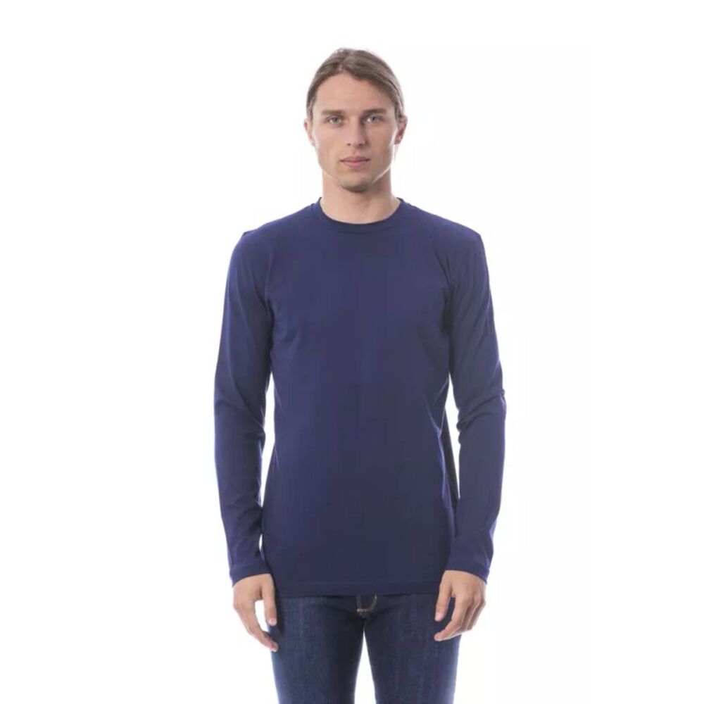 Verri Blue Cotton Men Men's T-Shirt